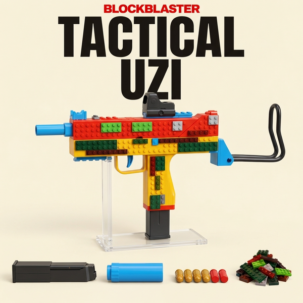BrickRange V2 Tactical DIY Brick-Style Toy Blaster