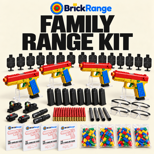 BrickRange Family Range Toy Blaster Kit