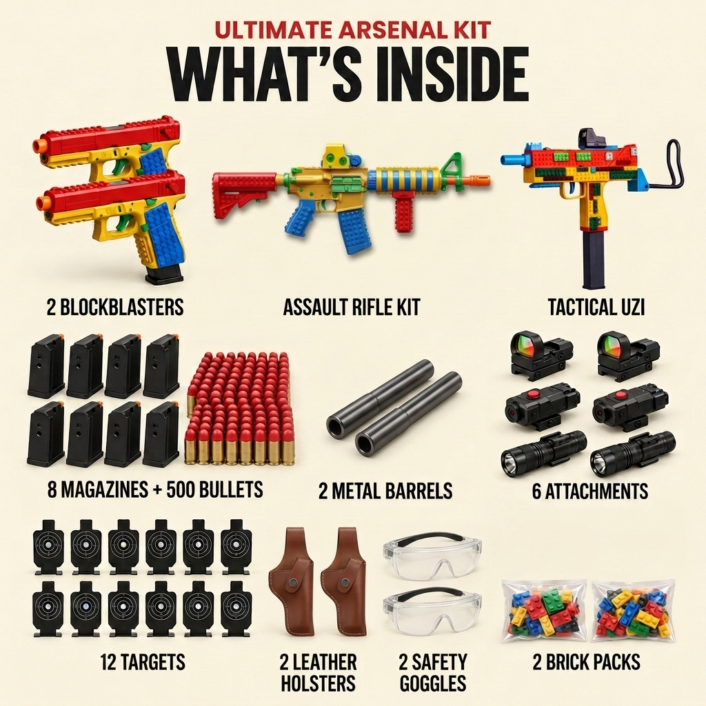 BrickRange Ultimate Toy Blaster Arsenal Bundle - product photo 2 of 2