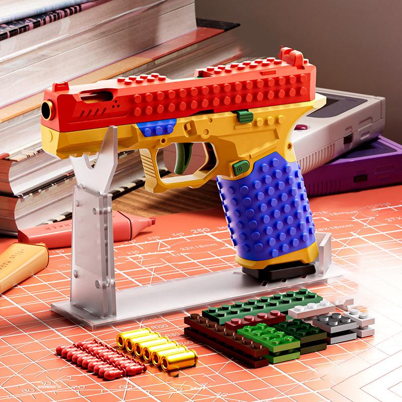 BrickRange DIY Ops Brick-Built Rubber Band Toy Model - product photo 2 of 6