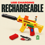 BrickRange Tactical AR Toy Blaster with Mist and Light - product photo 3 of 6
