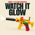 BrickRange Tactical AR Toy Blaster with Mist and Light - product photo 2 of 6