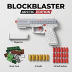 BrickRange Arctic White Edition Brick-Style Toy Blaster - product photo 4 of 4