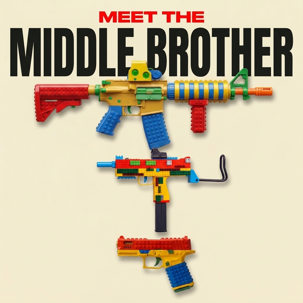 BrickRange V2 Tactical DIY Brick-Style Toy Blaster - product photo 4 of 5